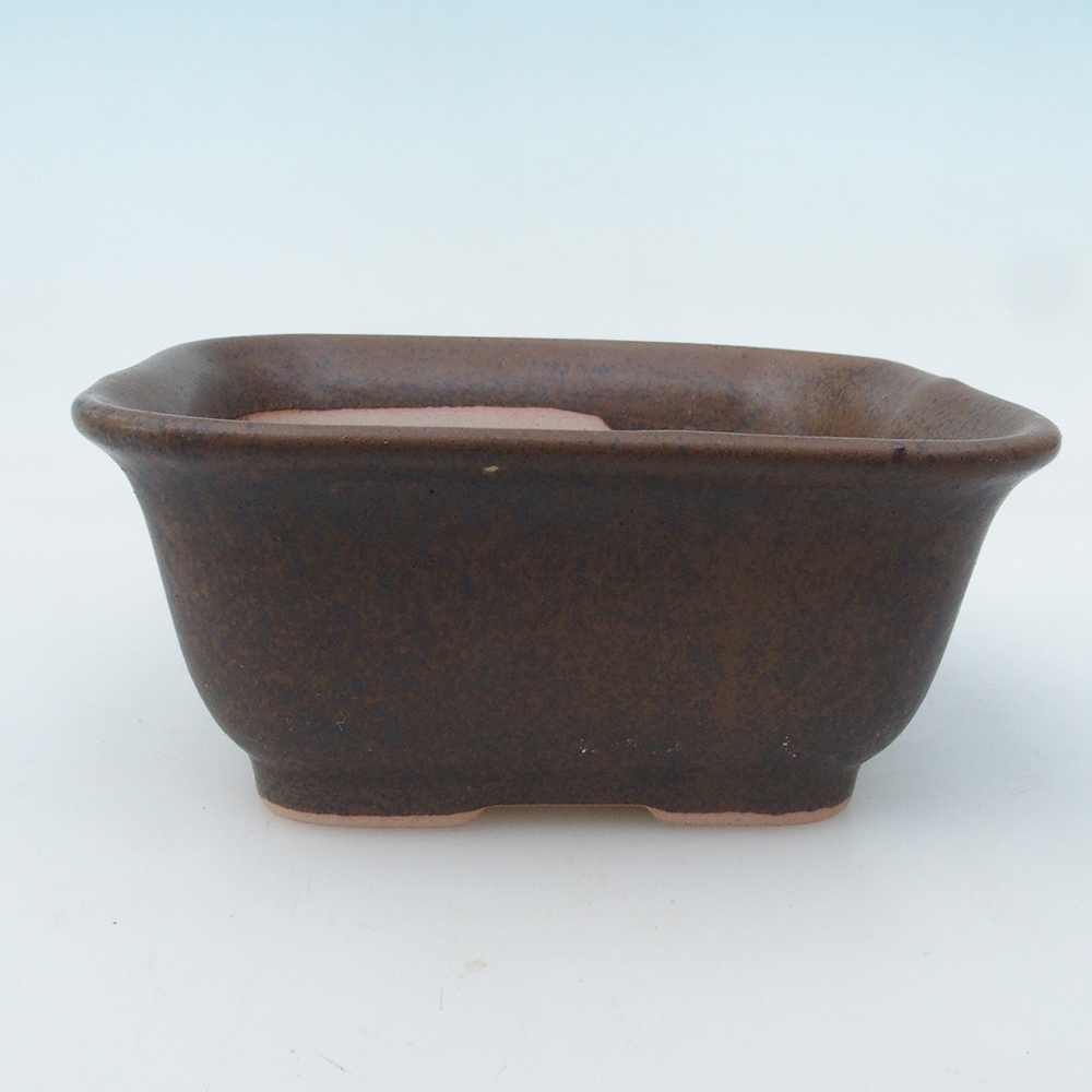 Bonsai miska + podmiska H01 - 12x9x5 cm