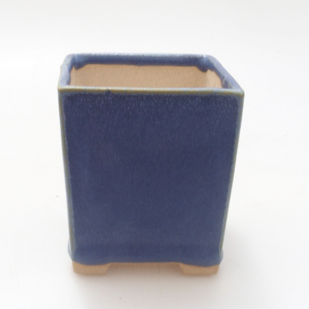 Mini bonsai miska 5,5 x 5,5 x 6,5 cm, farba modrá