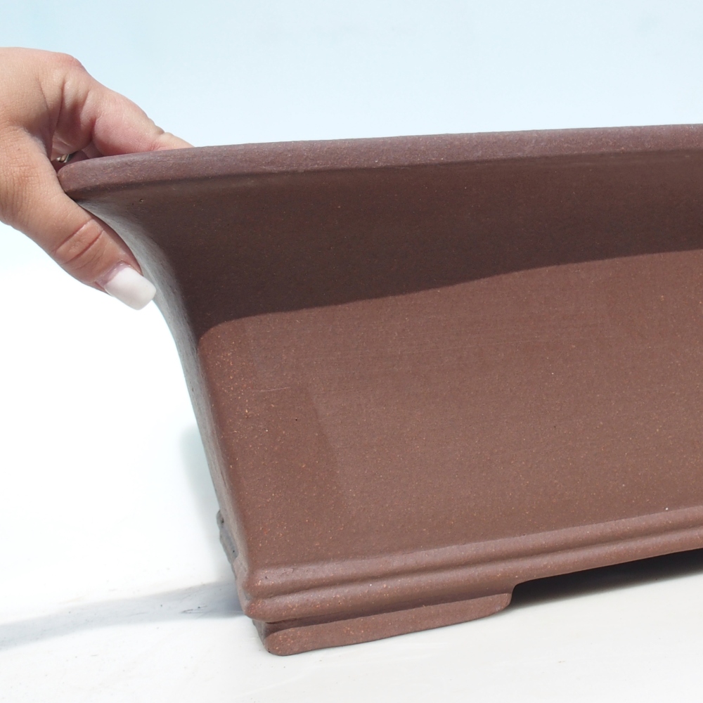 Miska na bonsaj 51 x 37 x 17,5 cm - hnedá