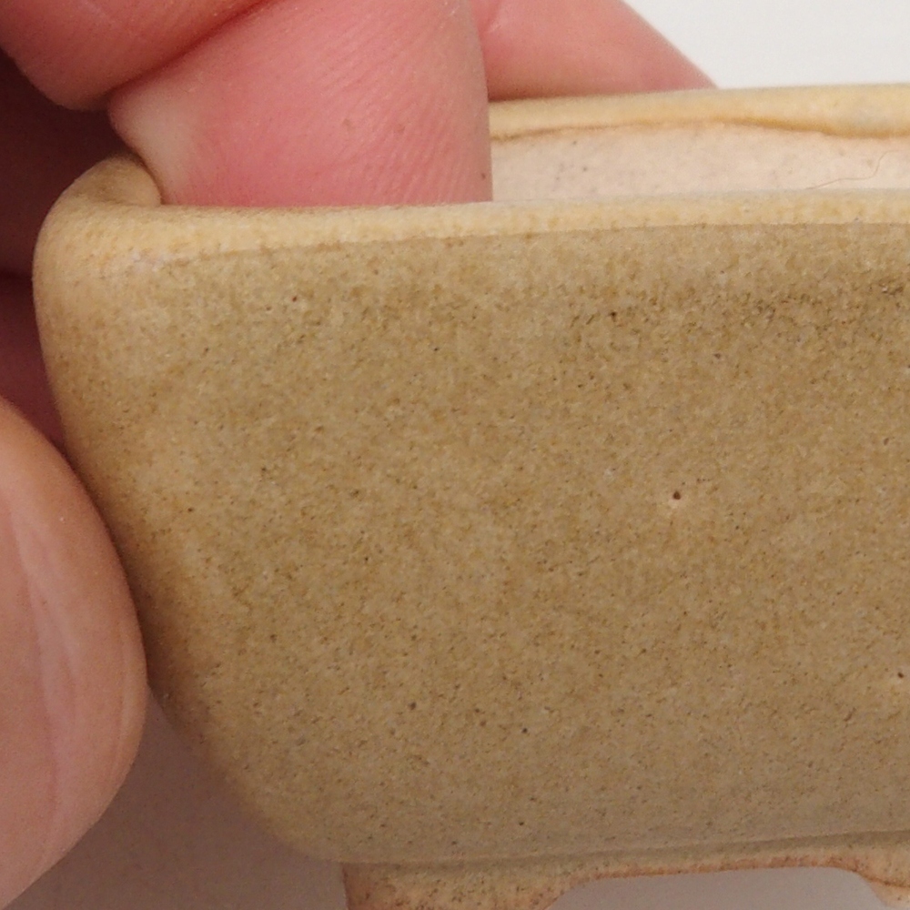 Mini bonsai miska 4,5 x 4,5 x 3  cm, farba hnedá