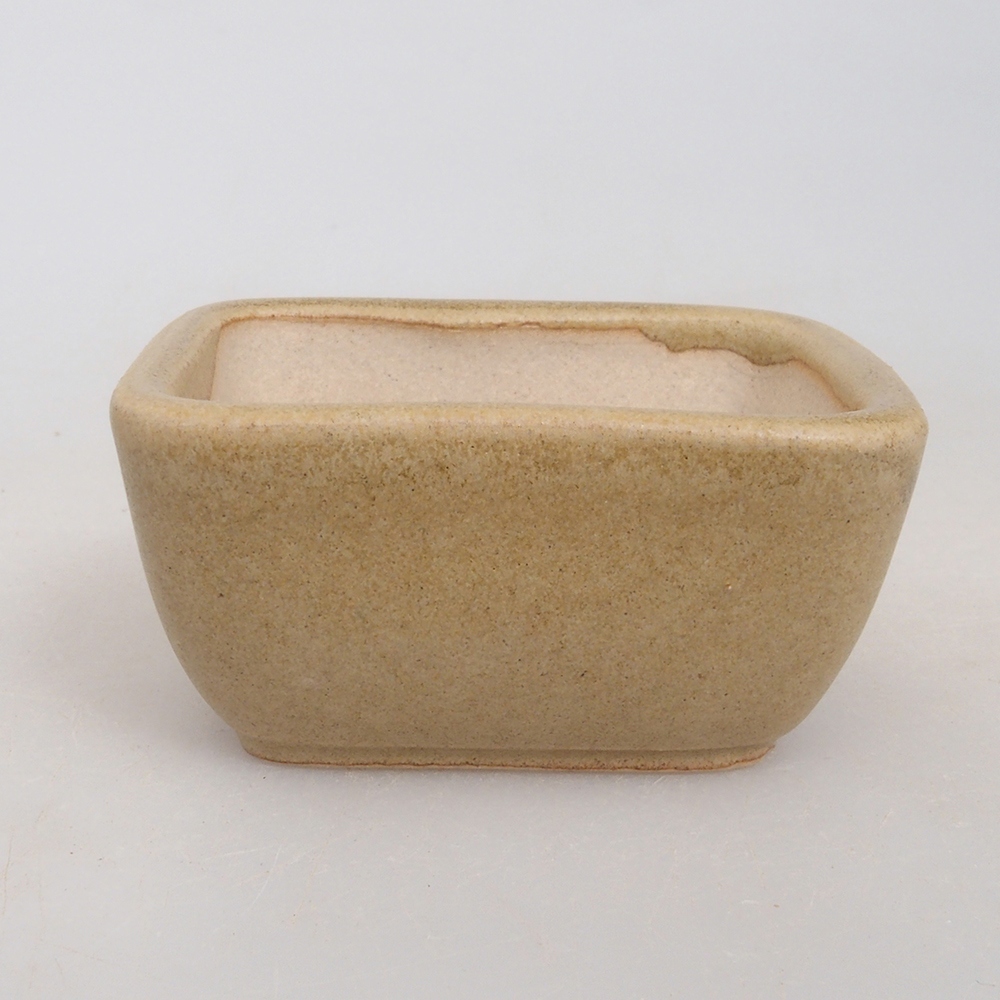 Mini bonsai miska 5,5 x 4,5 x 2,5  cm, farba hnedá