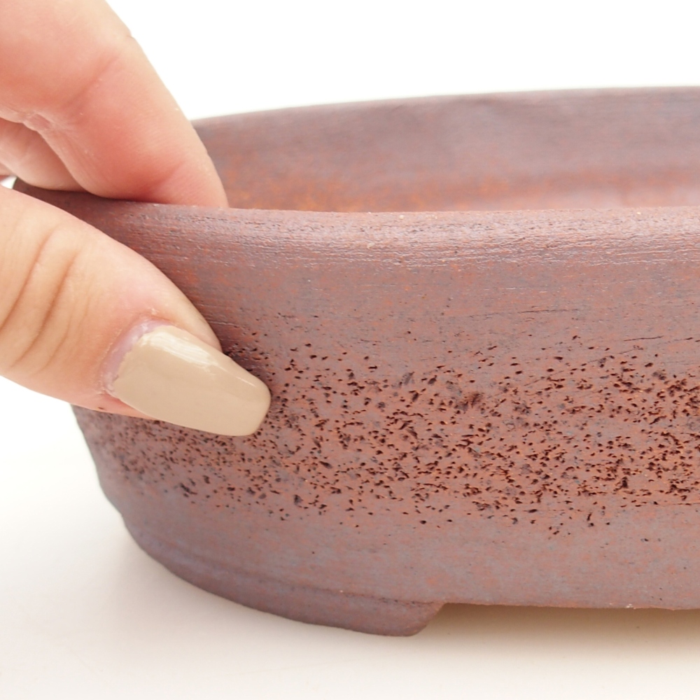 Miska na bonsaj 19,5 x 16 x 6 cm , farba kovu