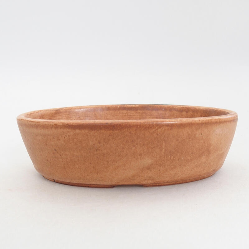 Keramická bonsai miska 15 x 10 x 4,5 cm, farba ružová
