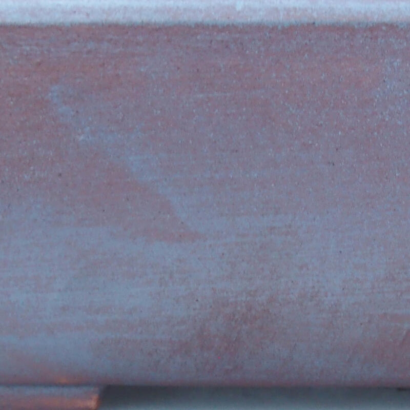 Keramická bonsai miska 16 x 11 x 5,5 cm, farba kovová