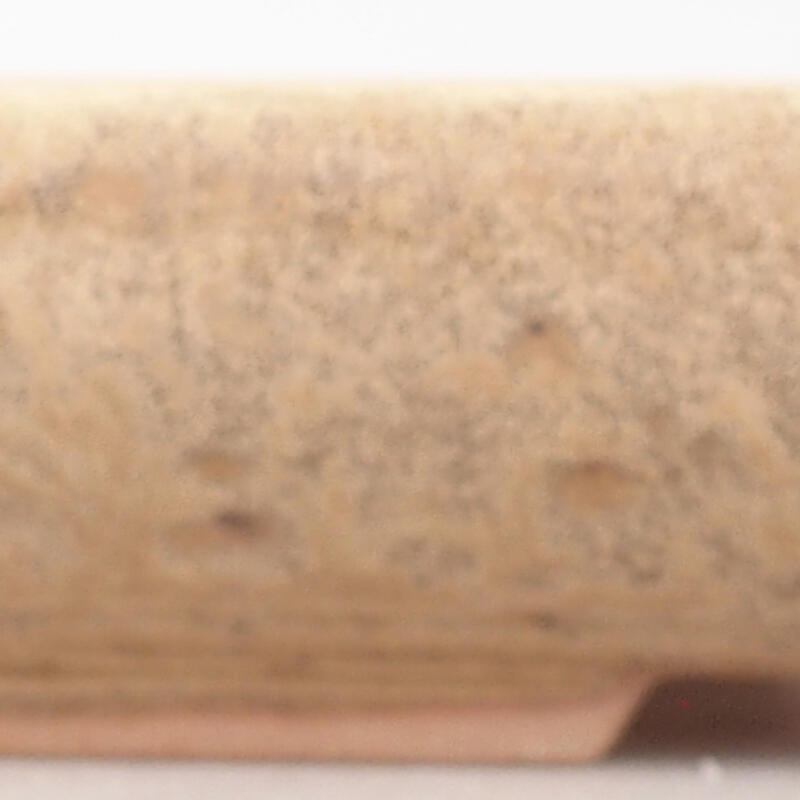 Keramická bonsai miska 17 x 13,5 x 3,5 cm, farba béžová