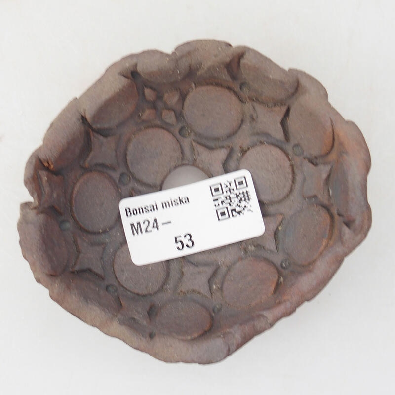 Keramická Škrupina 8,5 x 8 x 4 cm, farba hnedá