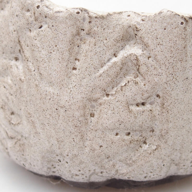 Keramická Škrupina 8 x 6,5 x 5 cm, farba šedá
