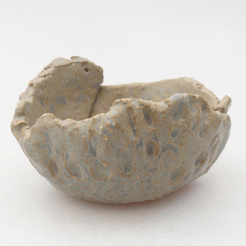 Keramická Škrupina 9,5 x 8,5 x 5,5 cm, farba modrá