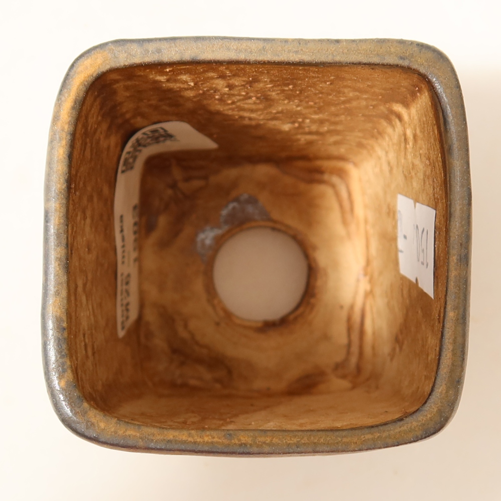 Keramická miska na bonsaje 5 x 5 x 6,5 cm, hnedá
