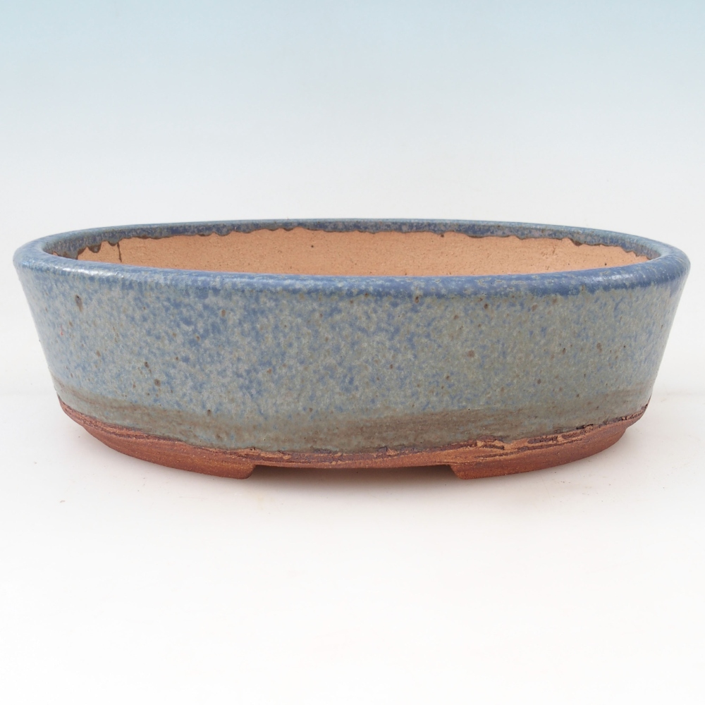 Miska na bonsaj 25,5 x 19,5 x 7 cm , farba modrá