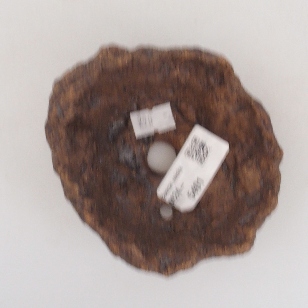 Keramická Škrupina 9 x 9 x 9 cm , farba hnedá