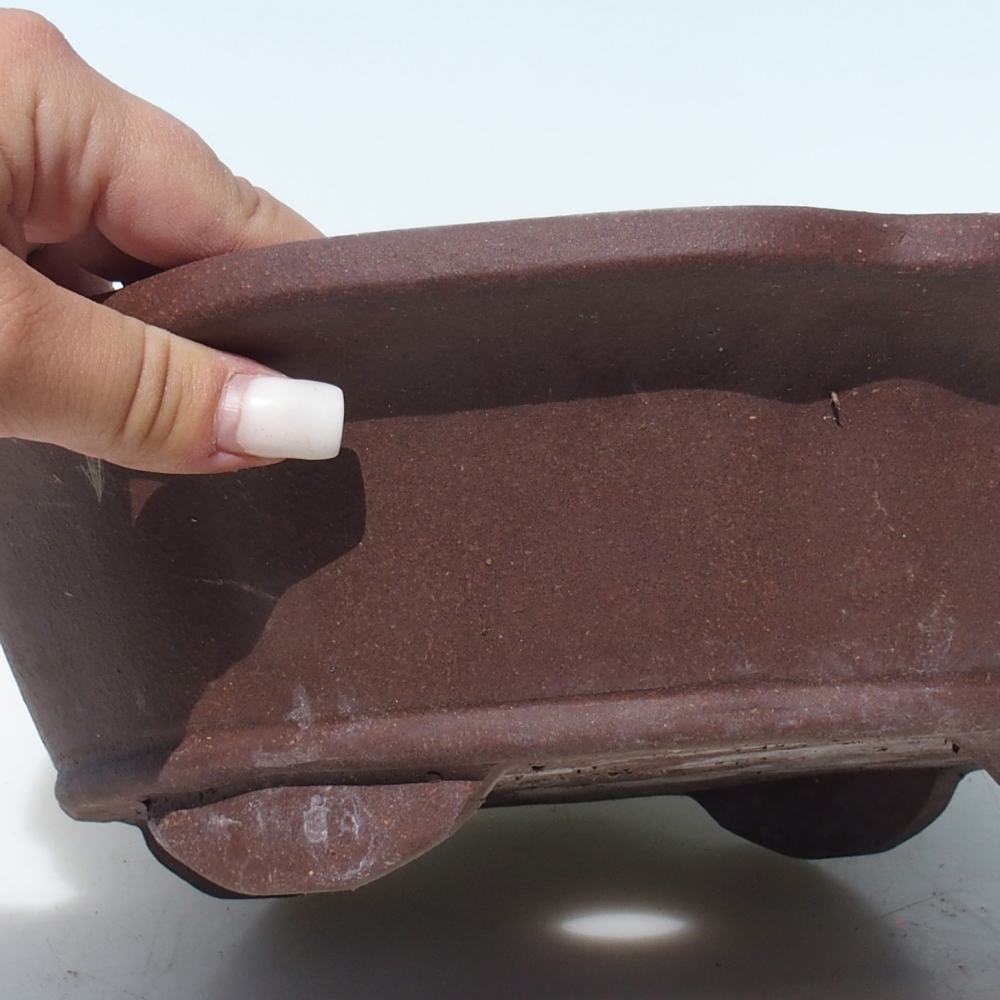 Bonsajová miska 30 x 30 x 9 cm breza hnedá