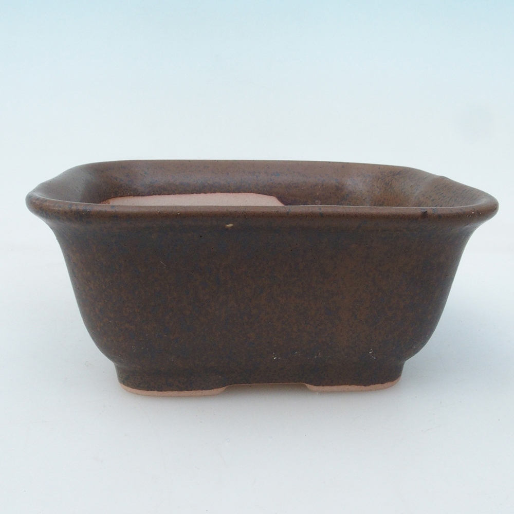 Bonsai miska + podmiska H01 - 12x9x5 cm