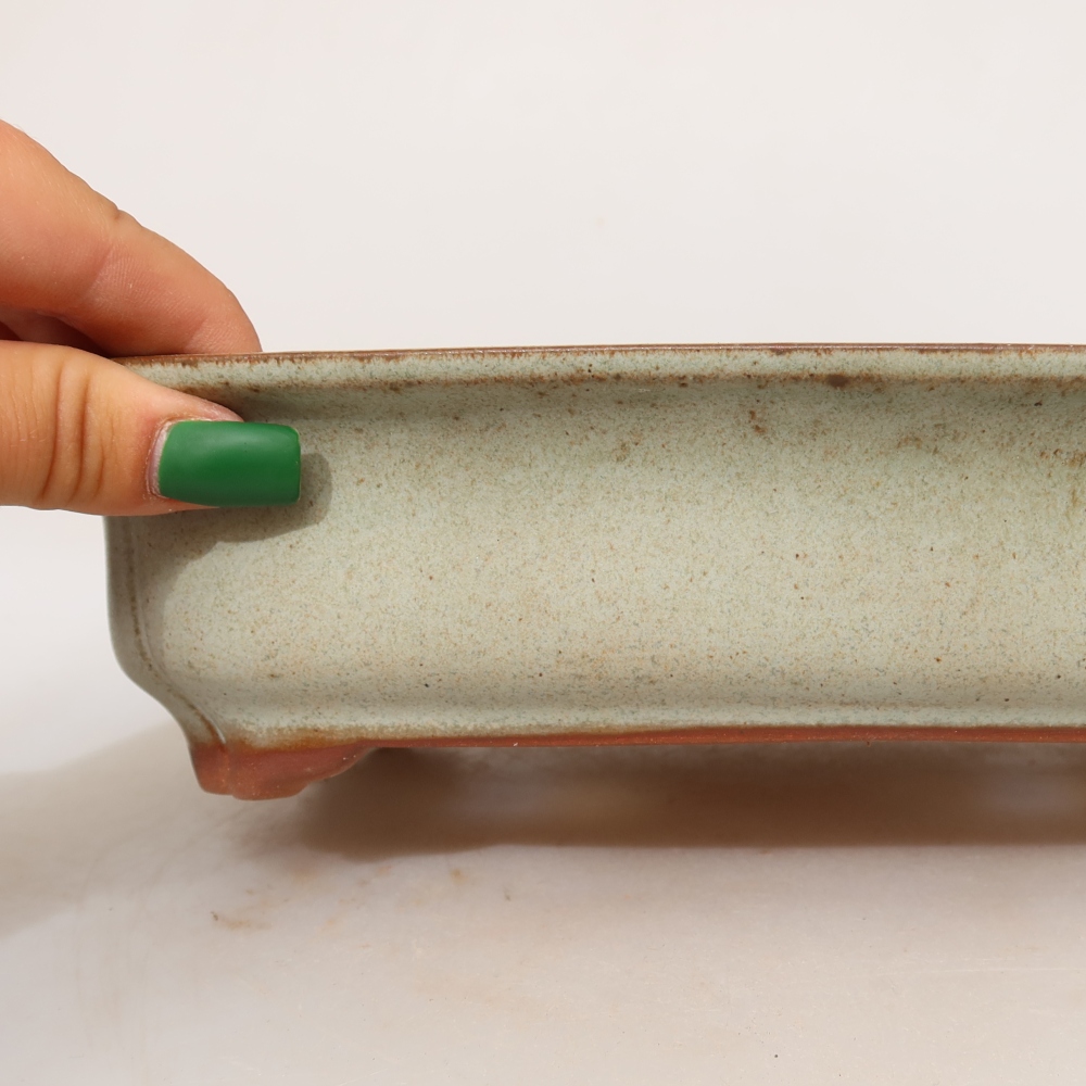 Keramická miska  24 x 17 x 6 cm, farba béžová