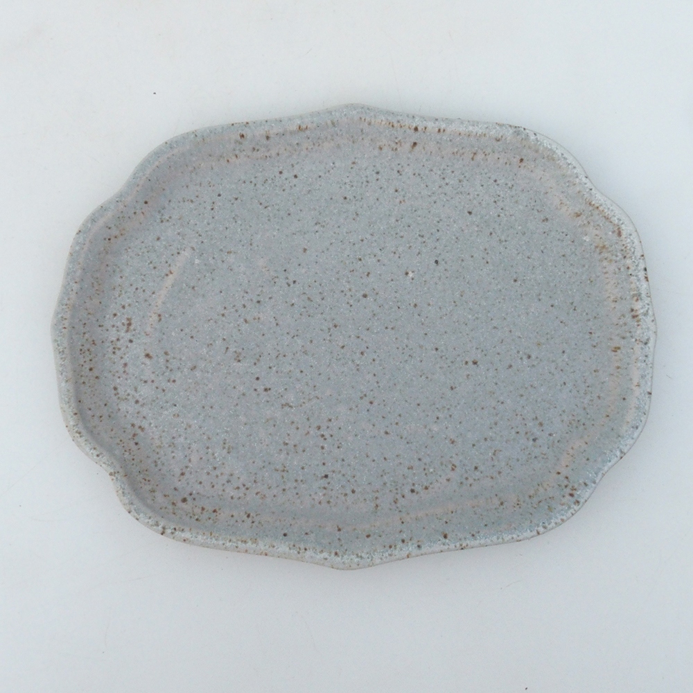 Keramická podmiska H51 -18,5 x 14,5 x 1 cm - béžová