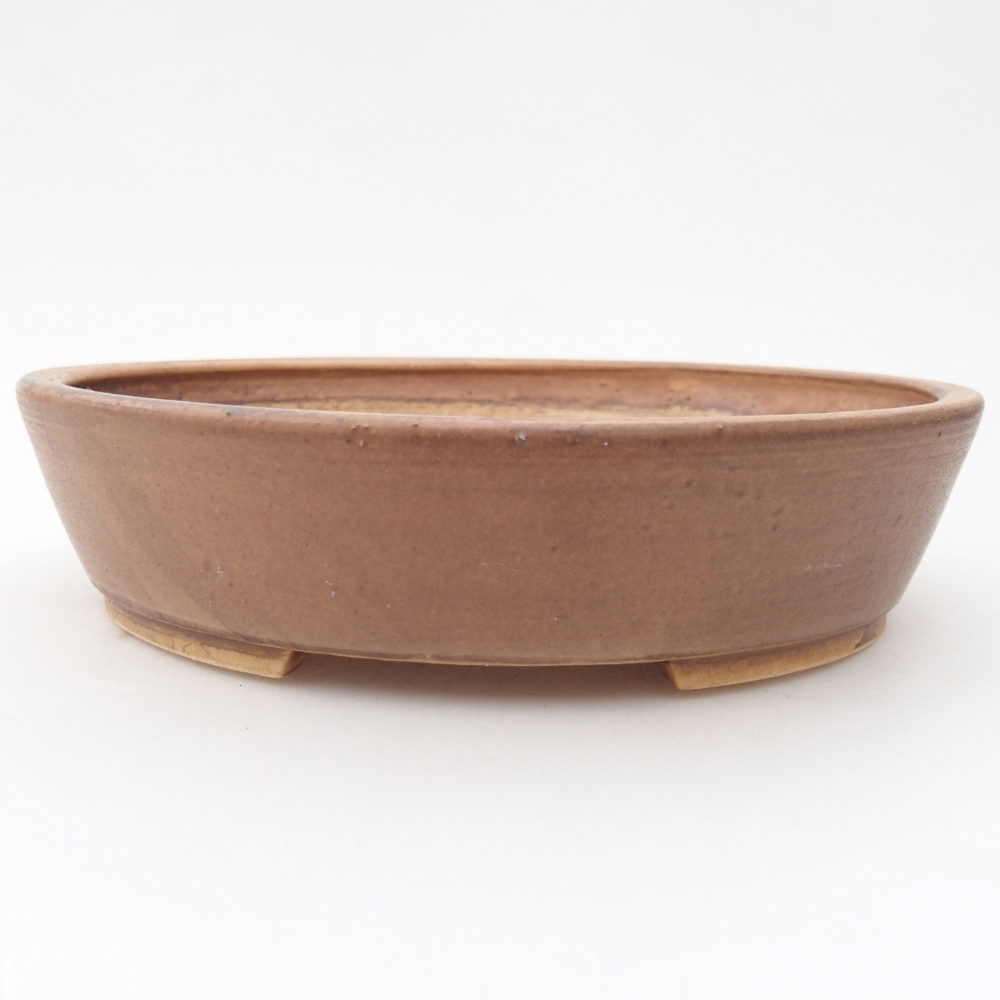 Keramická miska na bonsaje 18,5 x 16,5 x 4,5 cm, ružová