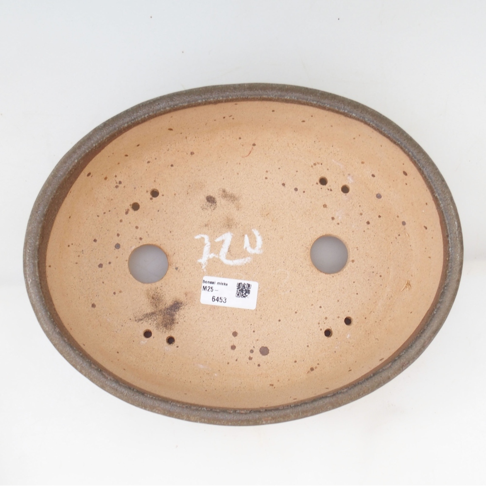 Miska na bonsaj 28,5 x 22 x 7 cm , farba hnedá