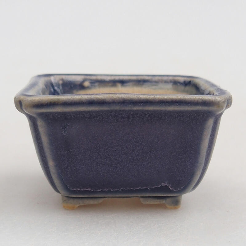 Mini bonsai miska 4 x 3,5 x 2,5 cm, farba fialová