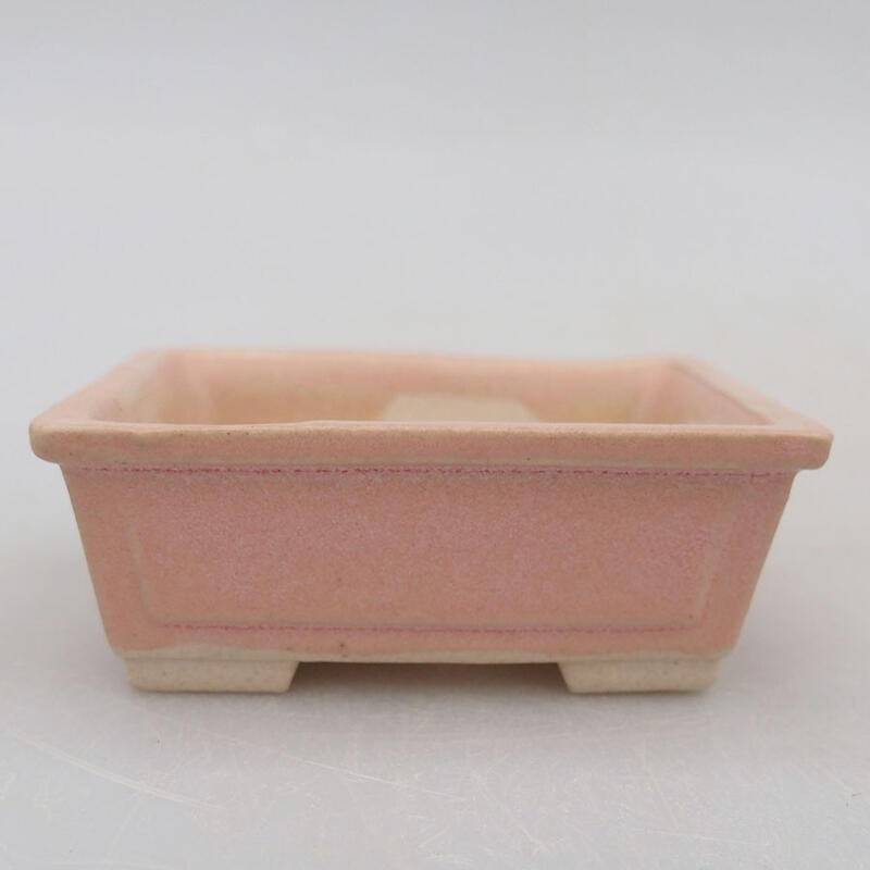 Mini bonsai miska 6,5 ​​x 5 x 2,5 cm, farba ružová