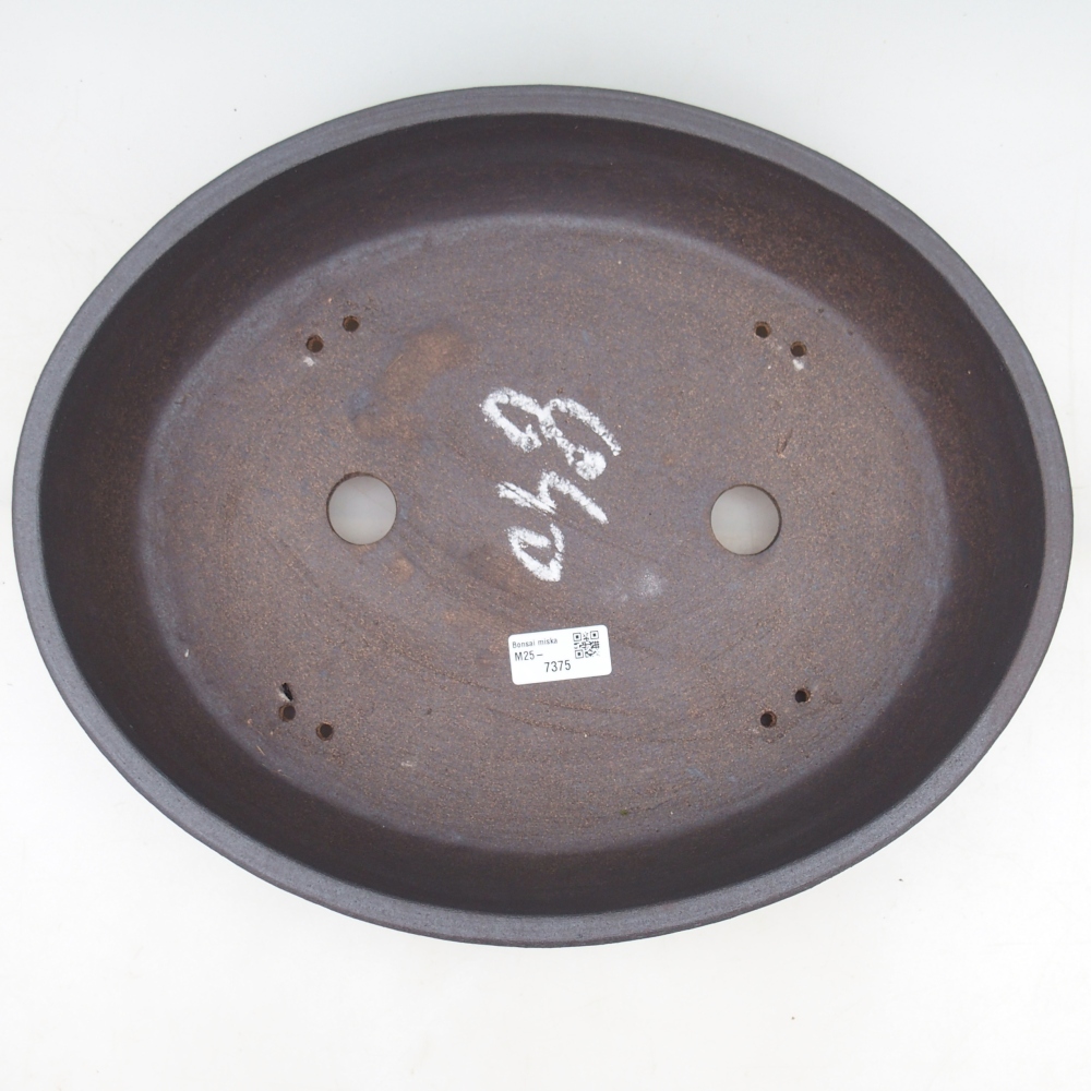 Miska na bonsaj 38,5 x 31 x 8,5 cm , farba hnedá