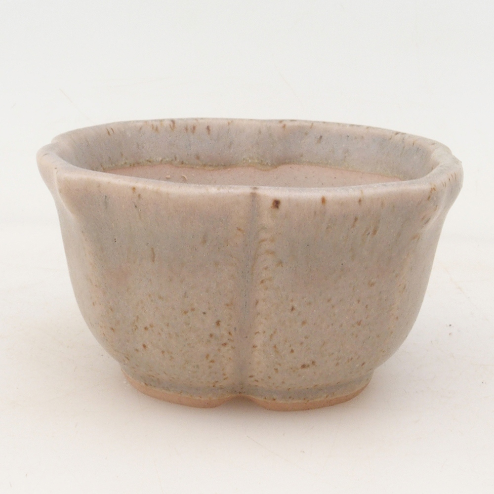 Bonsai miska H95 - 7,5 x 7,5 x 4 cm - béžová