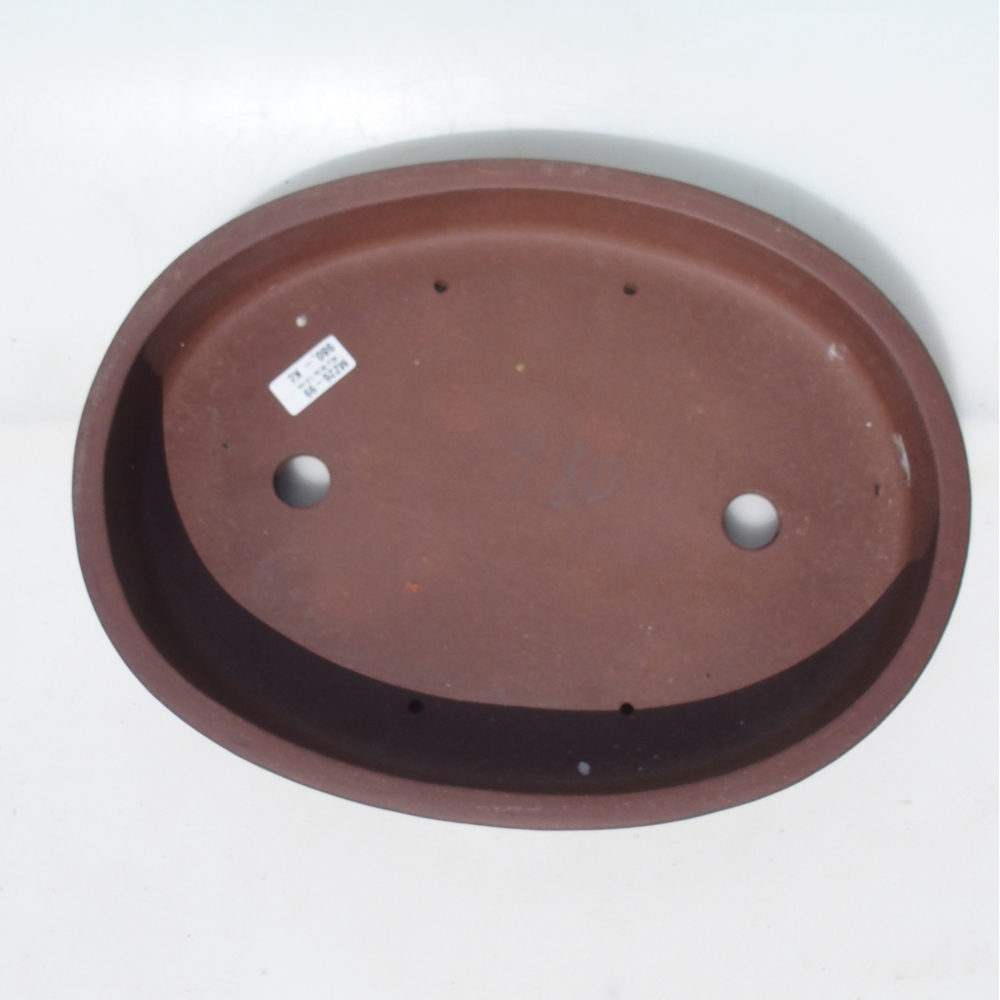 Miska na bonsaj 40 x 30,5 x 7,5 cm - hnedá