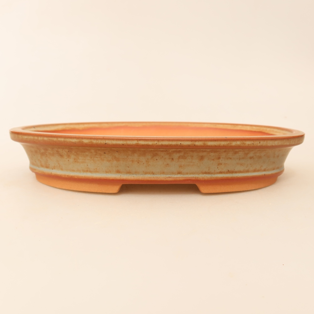 Keramická miska  21 x 14,5 x 3,5 cm, farba béžová