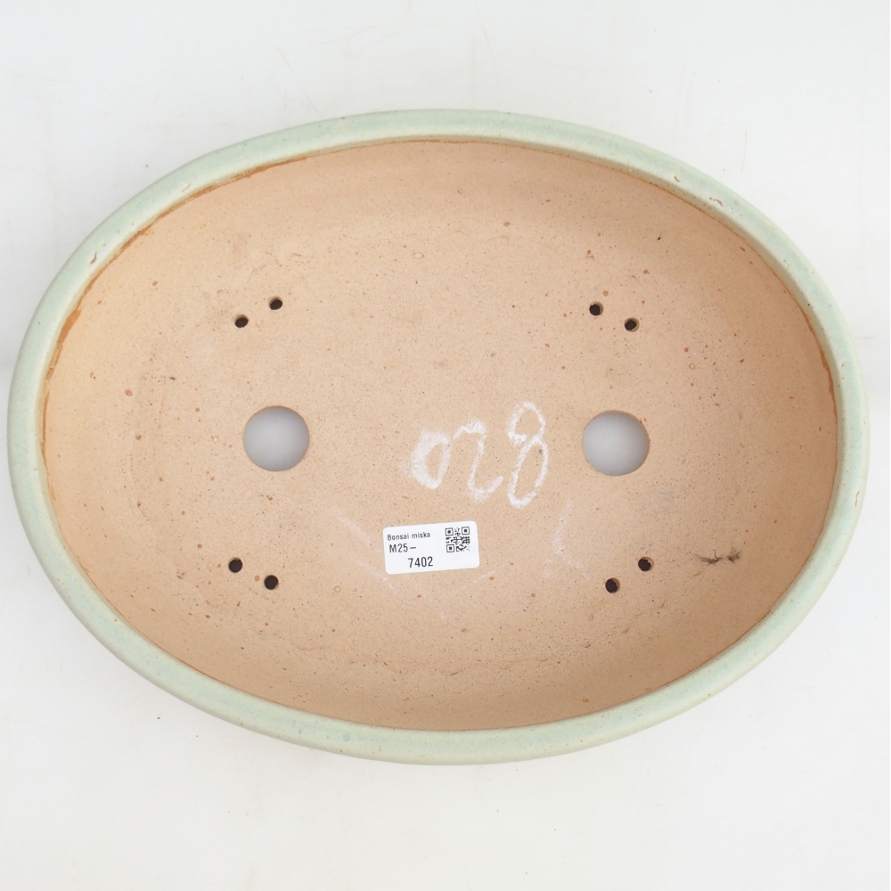Miska na bonsaj 33 x 25 x 9 cm , farba zelená