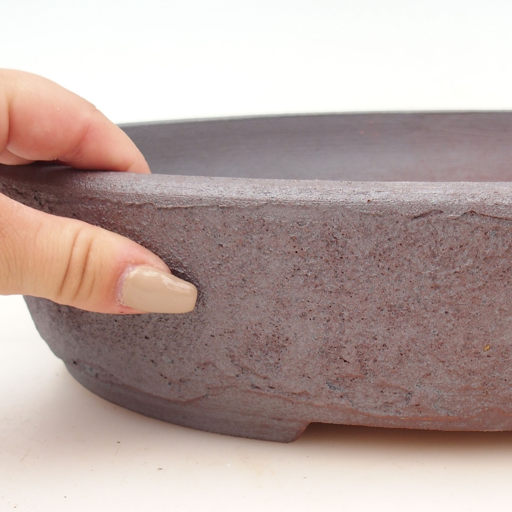 Miska na bonsaj 32,5 x 25 x 7 cm , farba kovu