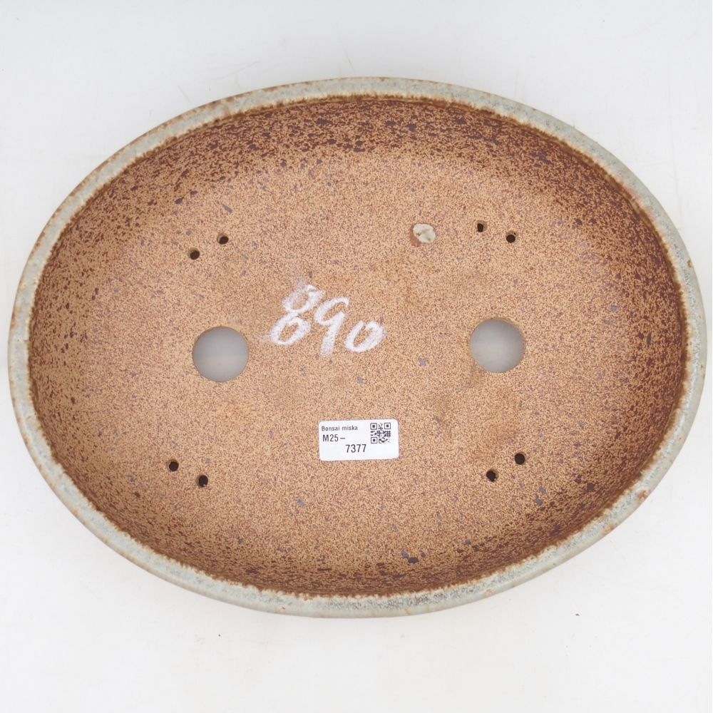 Miska na bonsaj 32,5 x 25,5 x 7,5 cm , farba béžová
