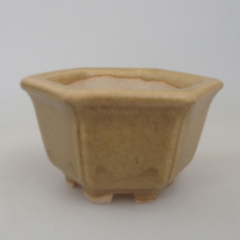 Mini bonsai miska 5 x 4,5 x 3  cm, farba hnedá