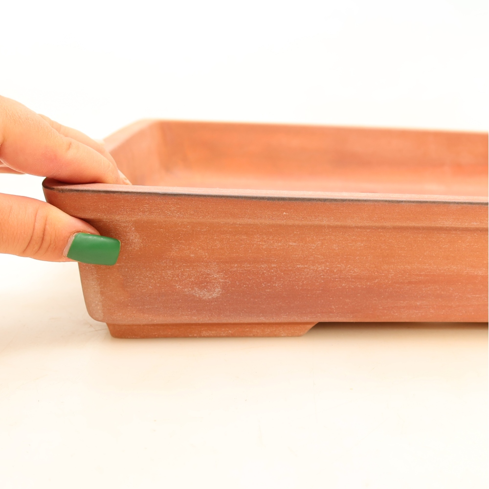 Keramická misa  45 x 29 x 6,5 cm, farba tehlová – IBA OSOBNÝ ODBER alebo preprava na palete