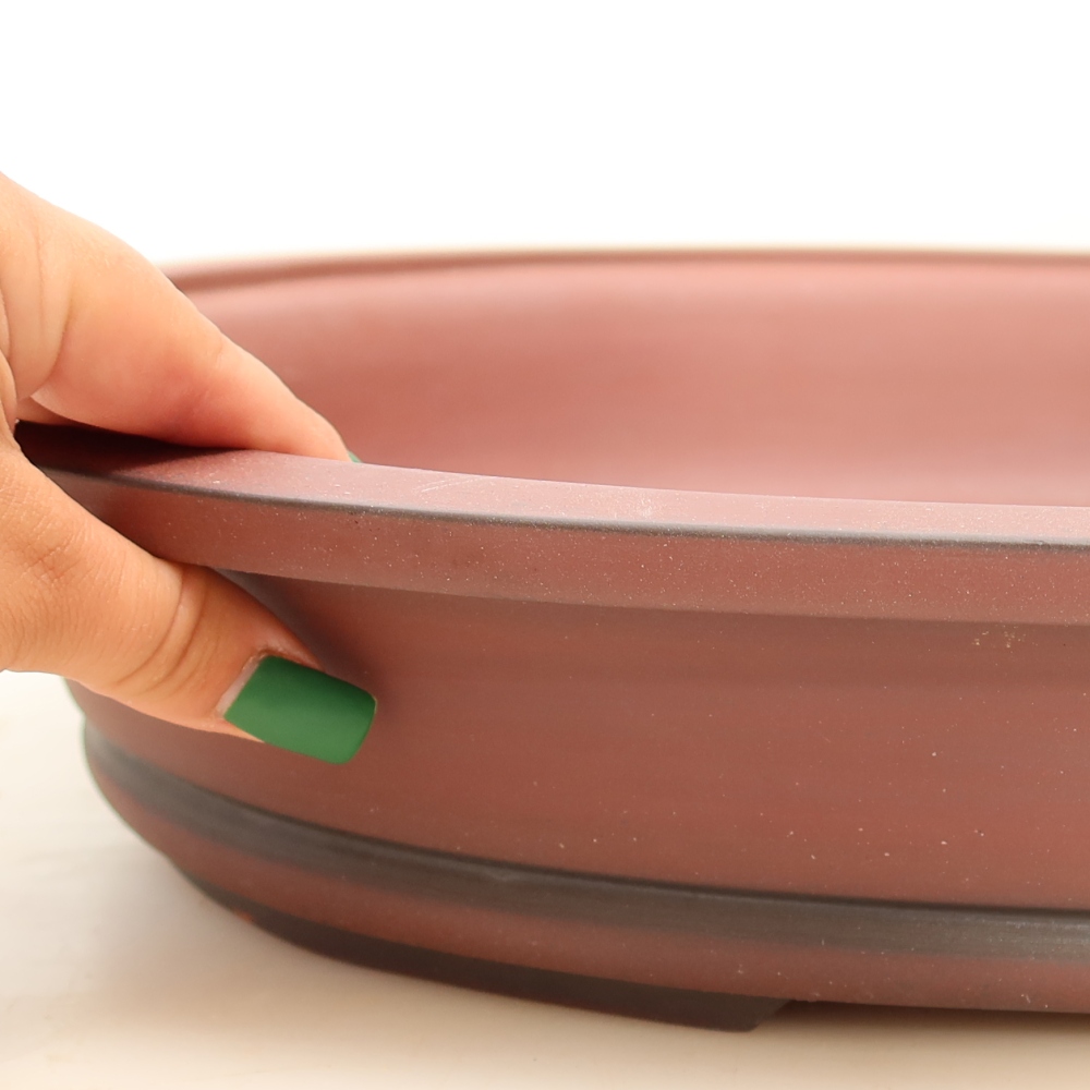 Keramická misa  44 x 35 x 8 cm, farba tehlová – IBA OSOBNÝ ODBER alebo preprava na palete