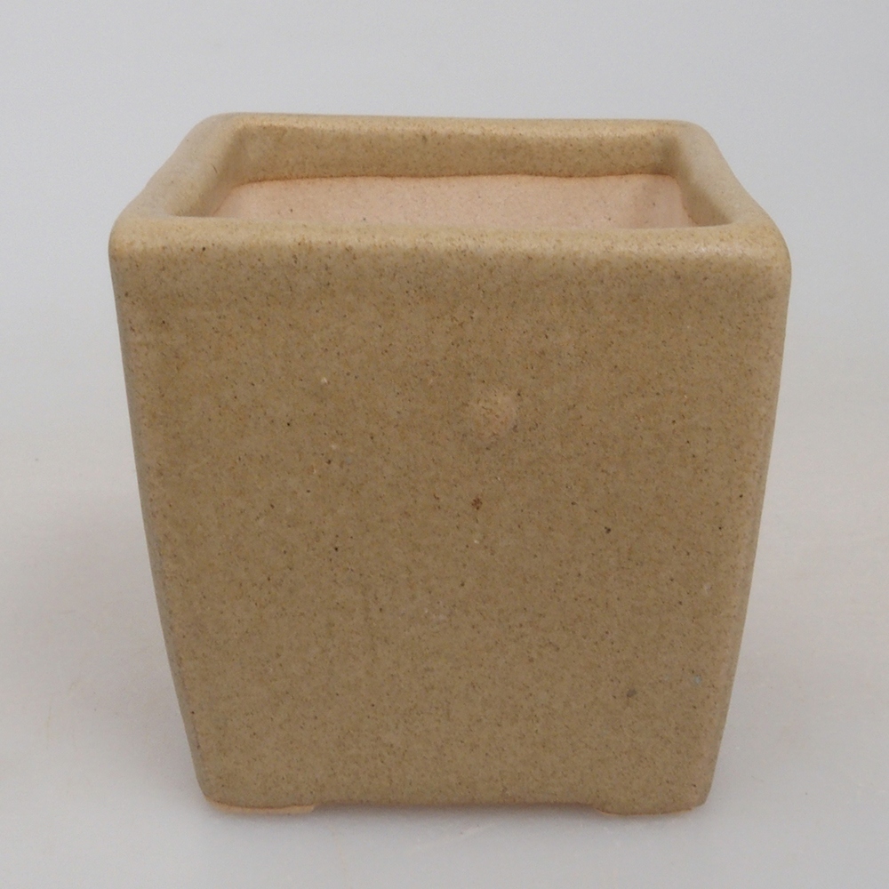 Mini bonsai miska 5 x 5 x 5  cm, farba hnedá