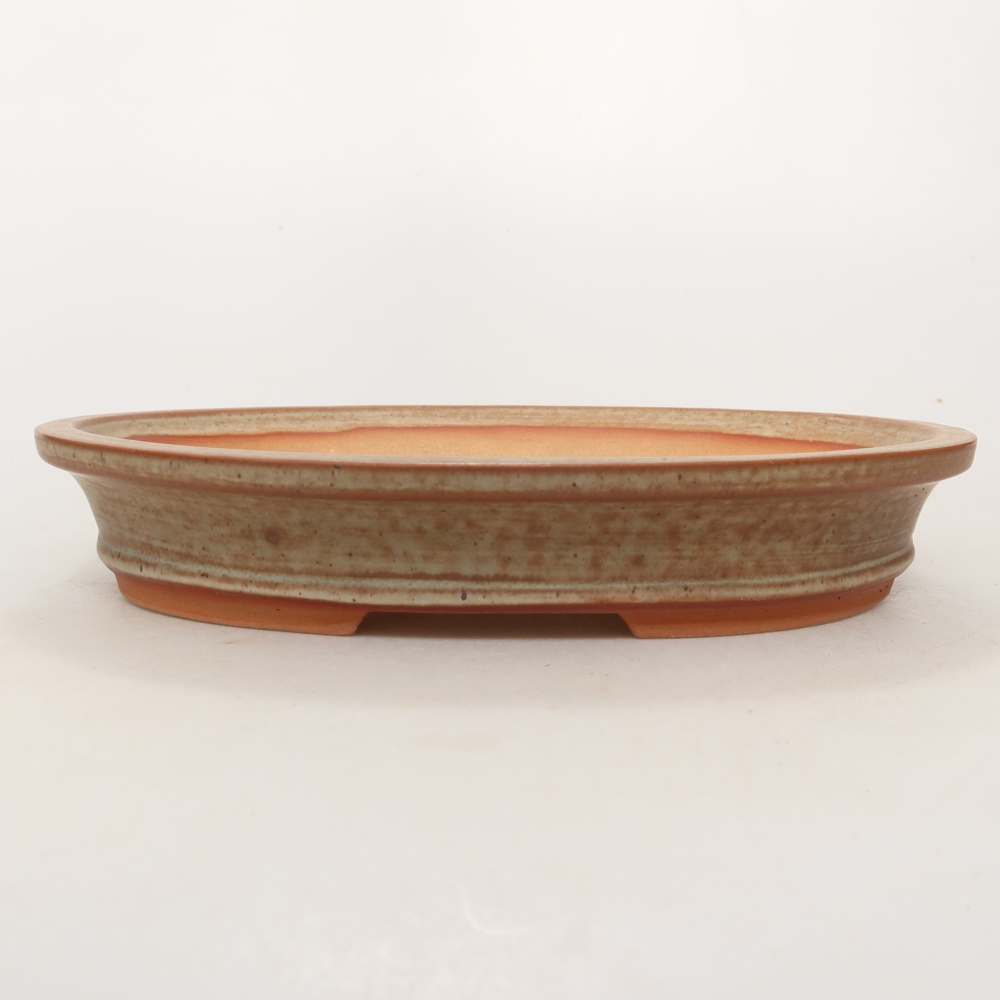 Keramická Miska 21 x 15 x 4 cm, farba hnedá