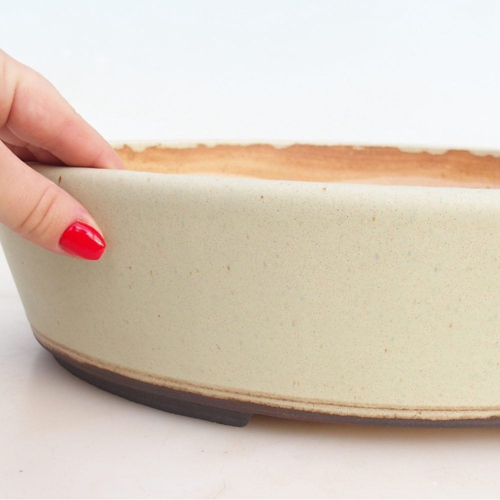 Miska na bonsaj 39 x 31,5 x 9 cm , farba zelená