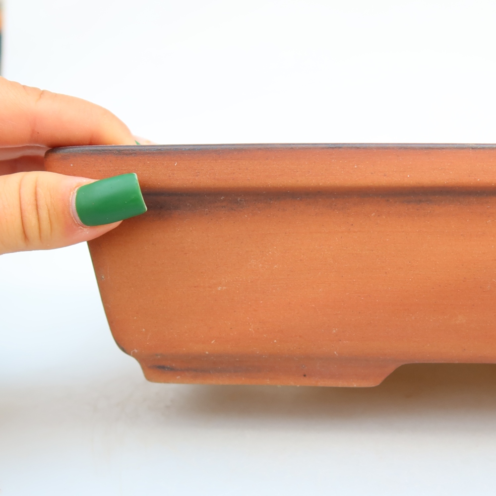 Keramická miska  25,5 x 19 x 7 cm, farba tehlová