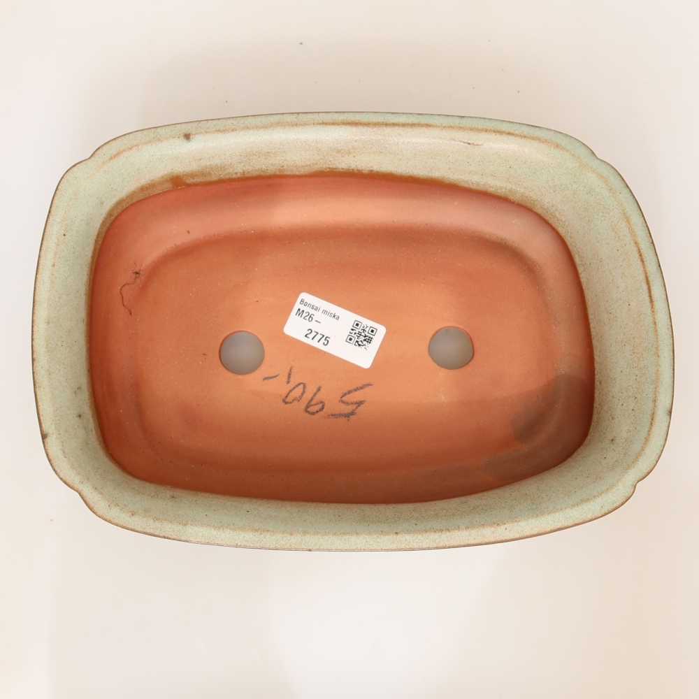 Keramická miska  24 x 17 x 6 cm, farba béžová