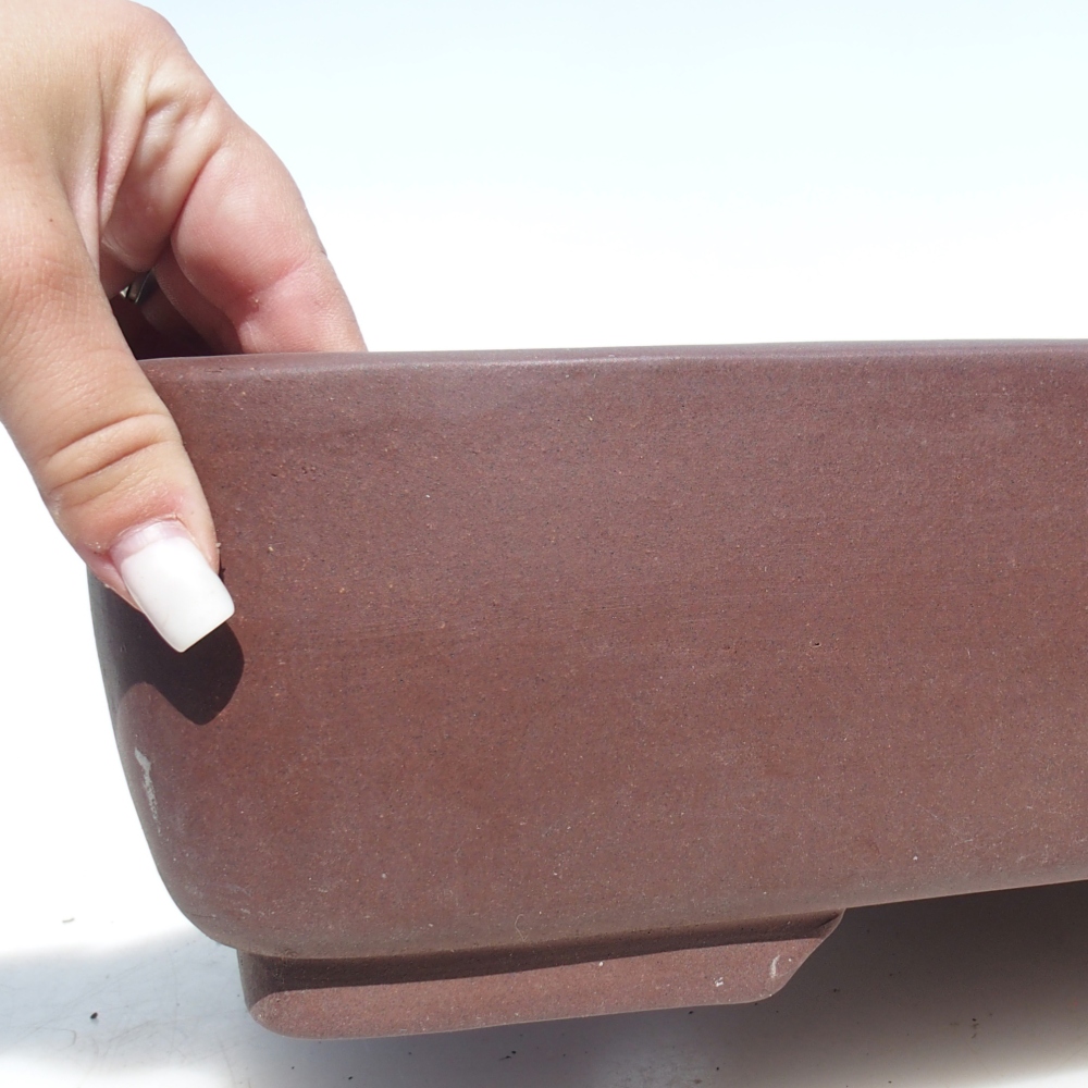 Miska na bonsaj 49 x 37,5 x 11 cm - hnedá