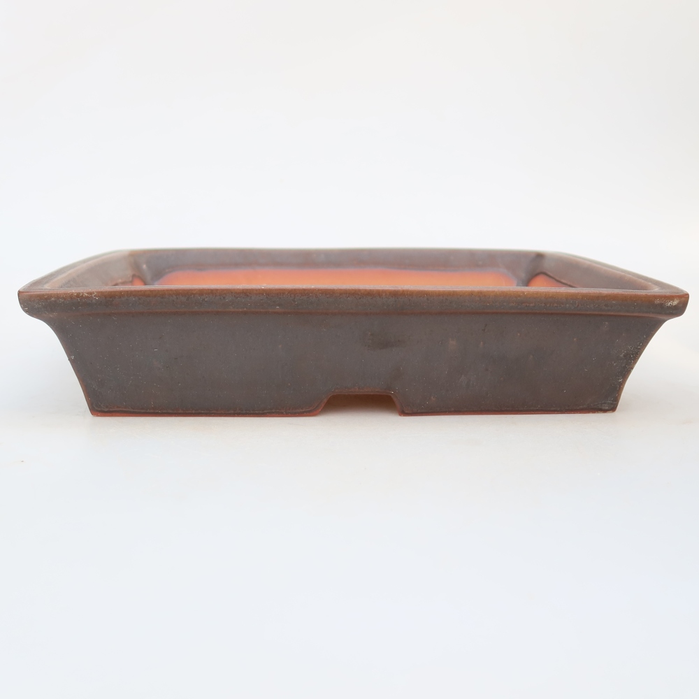 Keramická miska  26 x 20 x 5 cm, farba hnedá