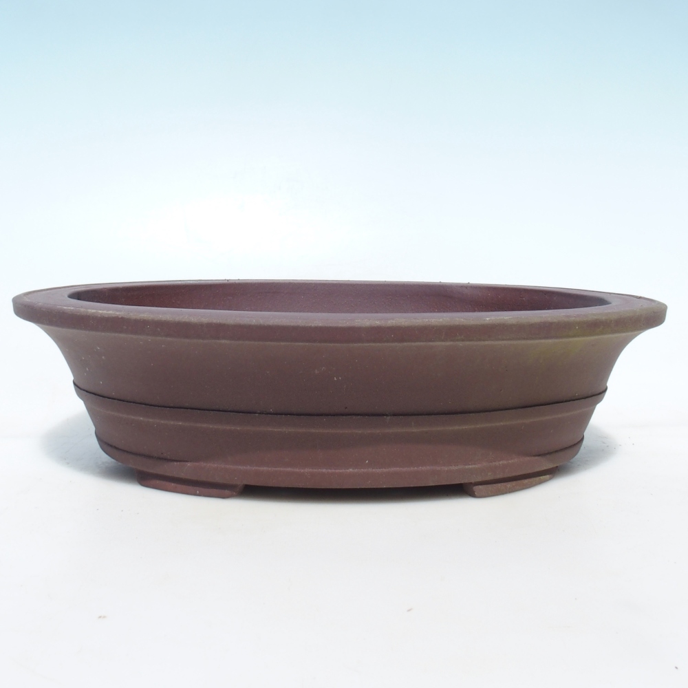 Bonsajová miska 33 x 27 x 8,5 cm breza hnedá