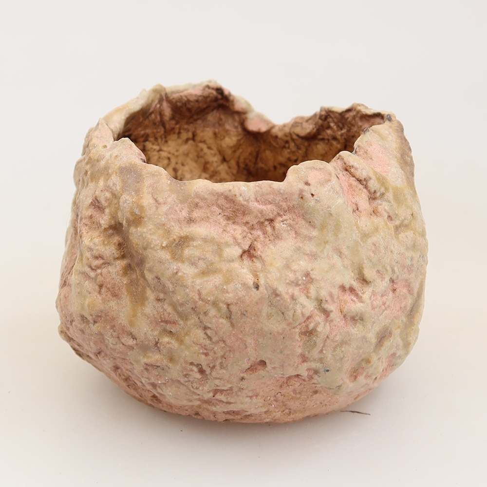 Keramická škrupina  5 x 5 x 6 cm, ružová farba