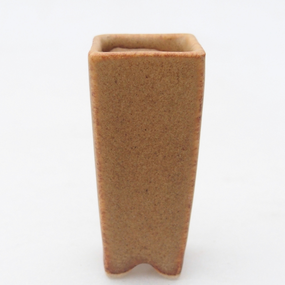 Mini bonsajová miska 2 x 2 x 5 cm, hnedá