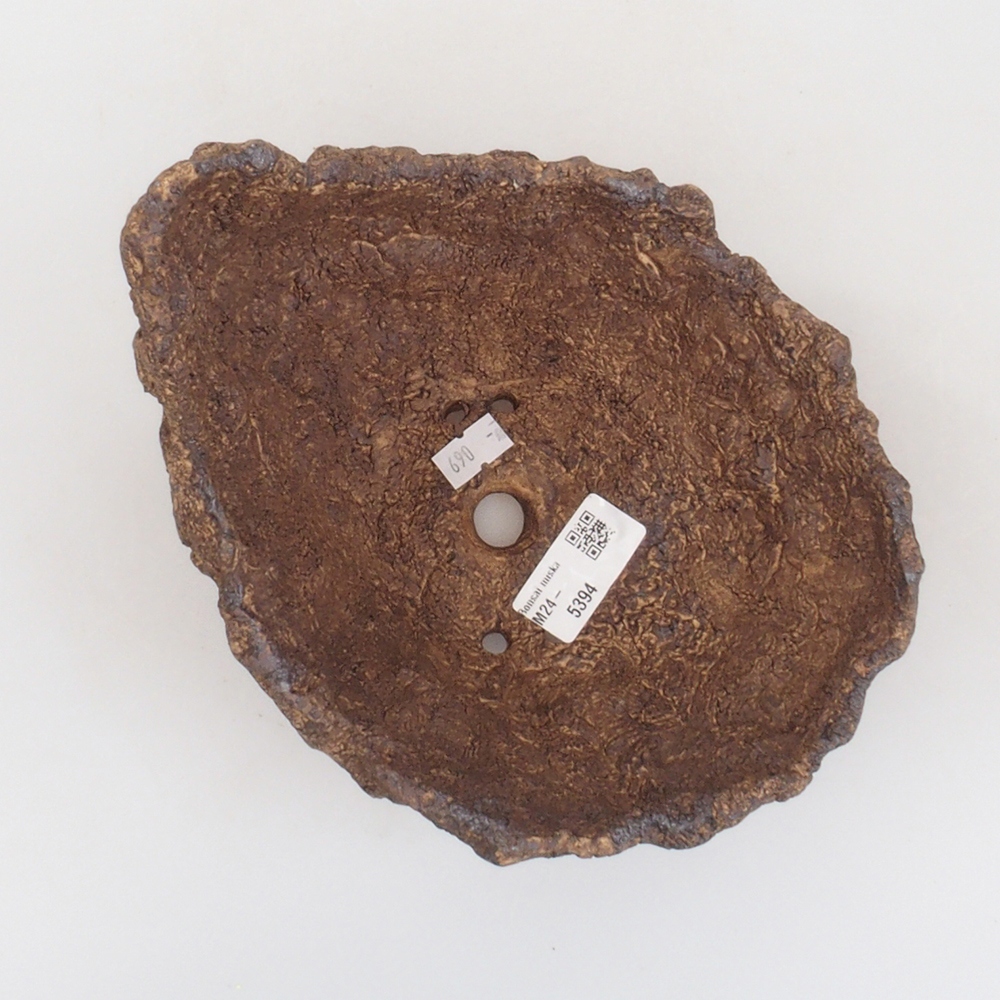 Keramická Škrupina 17,5 x 15 x 15,5 cm , farba hnedá