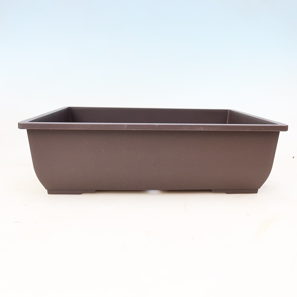 Plastová miska na bonsaje MP-7, hnedá – 34 x 26 x 10 cm