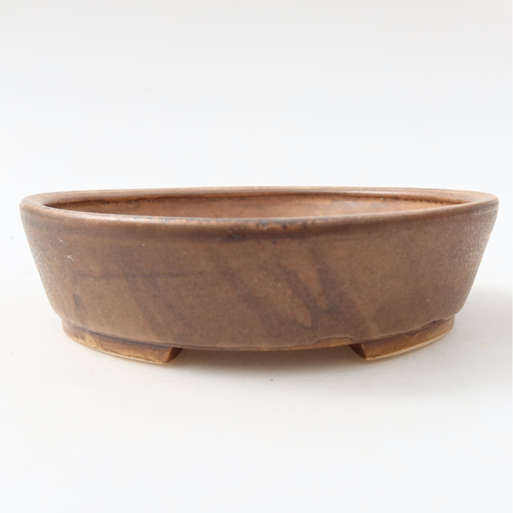 Keramická miska na bonsai 15 x 14 x 4 cm, farba ružová
