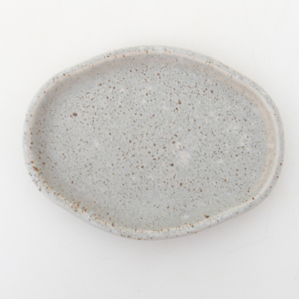 Bonsai miska + podmiska H05 - 11 x 8 x 4 cm. - béžová