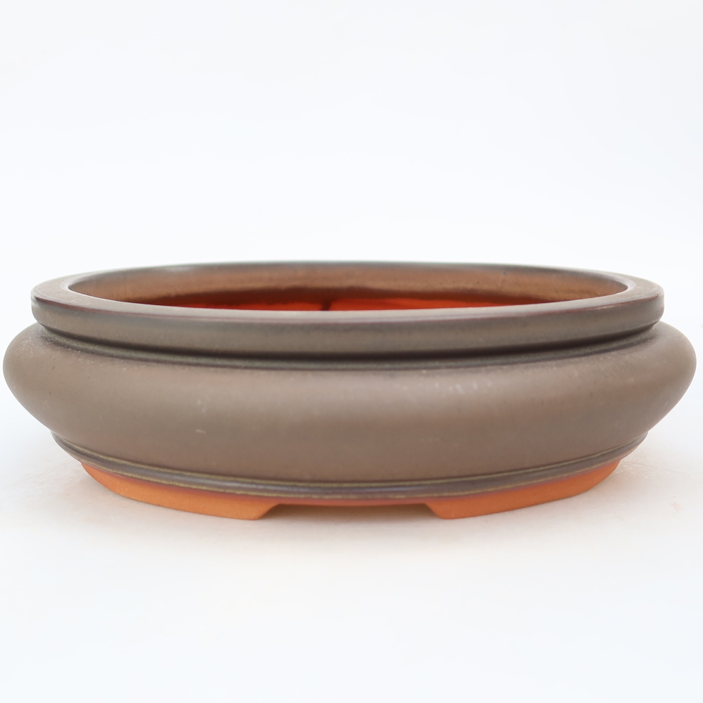 Keramická miska  23 x 23 x 7 cm, farba: hnedá