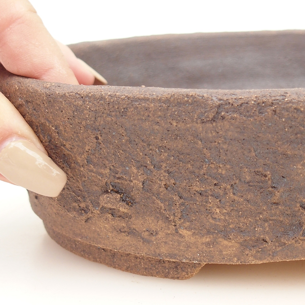 Miska na bonsaj 20 x 16 x 6 cm , farba hnedá