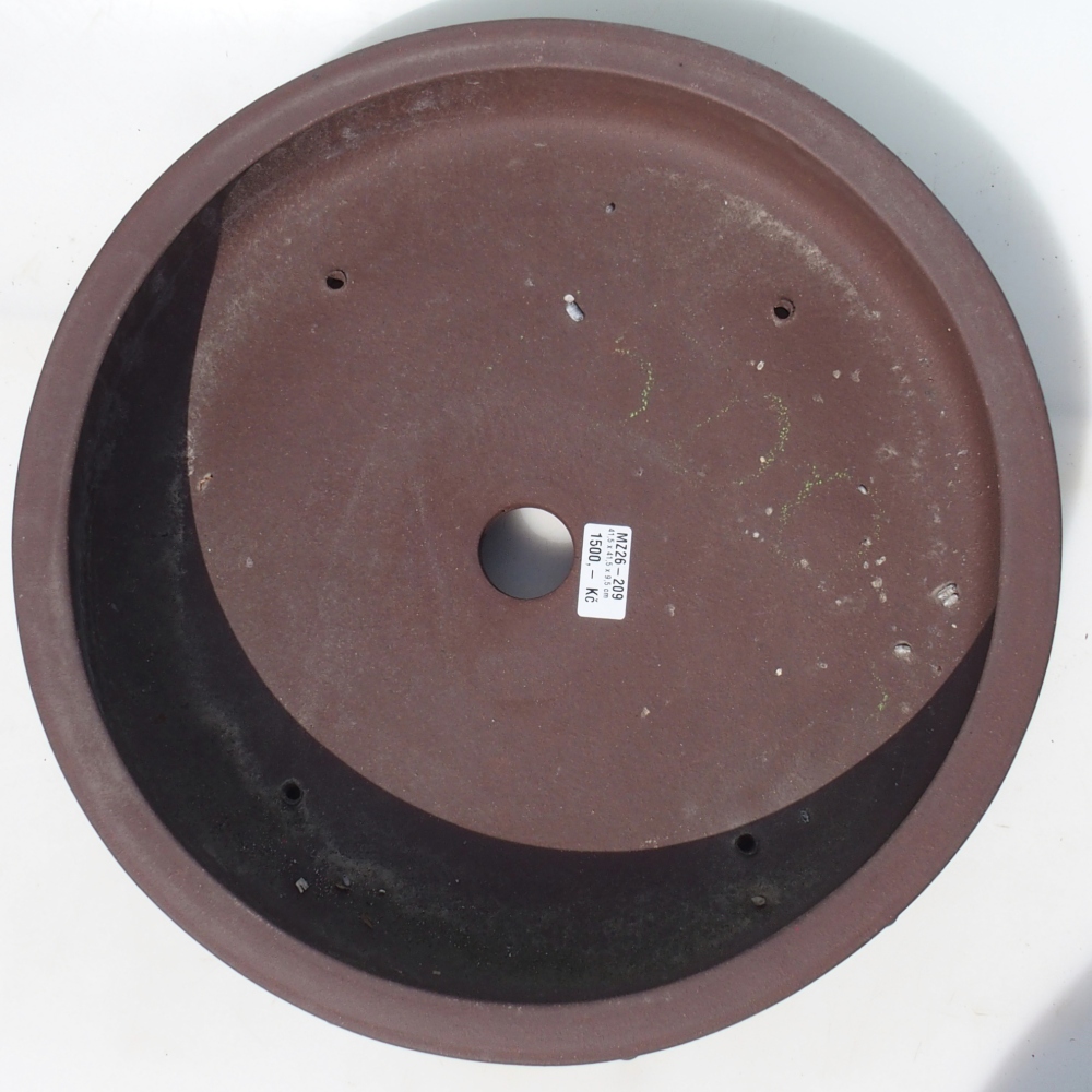 Miska na bonsaj 41,5 x 41,5 x 9,5 cm - hnedá